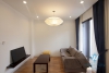 One bedroom apartment for rent in Nghi Tam village, Tay Ho district, Ha Noi